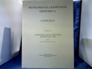 <b>Hehl (Hrsg.), Ernst-Dieter.</b><br />Die Konzilien Deutschlands und Reichsitaliens 916 - 1001; Teil 1 : 916 - 960.