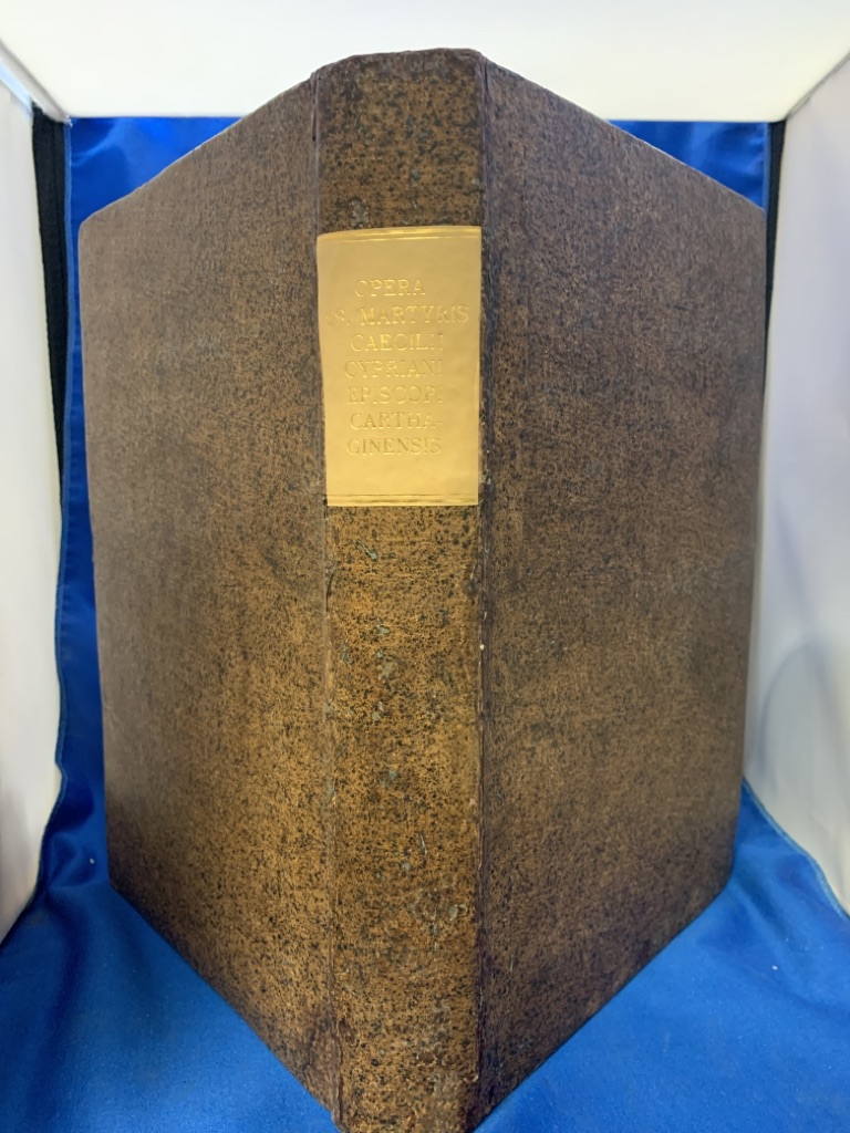 <p class="headtitle">Erasmus-zensiertes Exemplar.</p><b>Cyprianus, Thascius Caecilius und Desiderius Erasmus.</b><br />Opera Sanctissimi Martyris Caecilii Cypriani Episcopi Carthaginensis – Bild 3
