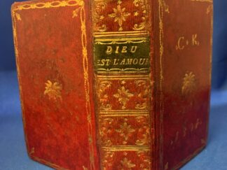 <b>Eckartshausen, (Karl von) d`.</b><br />Dieu est l`amour le plus pur, ma prière et ma contemplation.