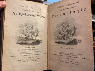 <b>Carus, Carl Gustav.</b><br />Psychologie