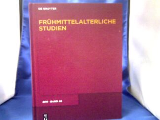 <b>Althoff (Hrsg.), Gerd, Hagen Keller (Hrsg.) und Christel Meier (Hrsg.).</b><br />Frühmittelalterliche Studien, Band 45.