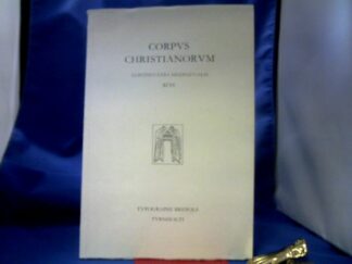 <b>Paulus, Beda (Herausgeber).</b><br />Radbert, Heiliger: Pascasii Radberti De benedicitionibus patriarcharum Iacob et Moysi.