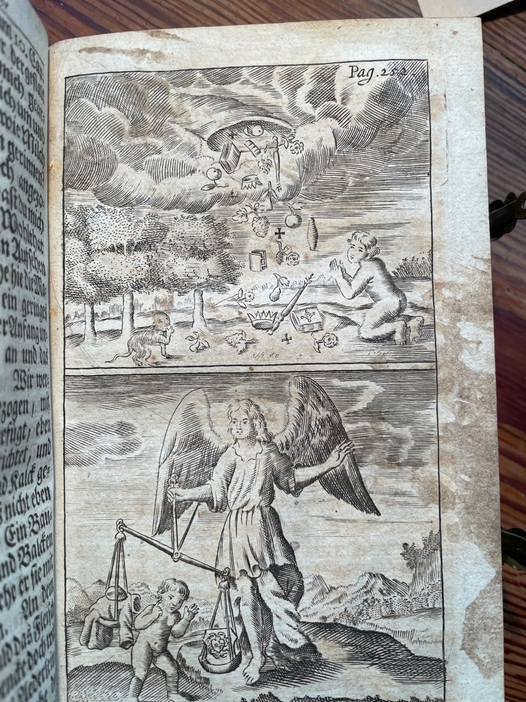 <b>Lütkemann, Joachim und Philipp Julio Rethmeyer (Biograph).</b><br />Der Vorschmack Göttlicher Güte, durch Gottes Gnade Von Joachimo Lütkemann, der Heiligen Schrifft Dorctore und Superintendente Generalissimo zu Wolfenbüttel, vorgetragen. – Bild 4
