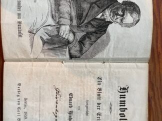<b>Hintze, Eduard.</b><br />Humboldt. Ein Blatt der Erinnerung.