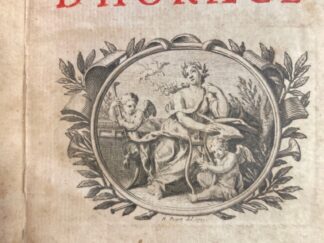 <b>Solignac, Pierre Joseph de la Pimpie de.</b><br />Les Amours d`Horace.