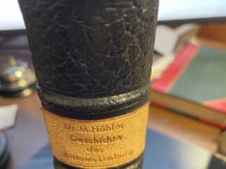 <b>Höhler, Matthias.</b><br />Geschichte des Bistums Limburg, mit besonderer Rücksichtnahme auf das Leben und Wirken des dritten Bischofs, Peter Joseph Blum.