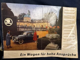 <b>Motokov Skoda.</b><br />Skoda 440 . Ein Wagen für hohe Ansprüüche.