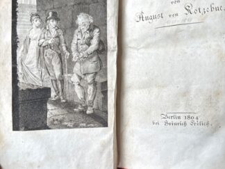 <p class="headtitle">Napoleon, Lustmädchen und Rechtspflege.</p><b>Kotzebue, August von.</b><br />Erinnerungen aus Paris im Jahre 1804.