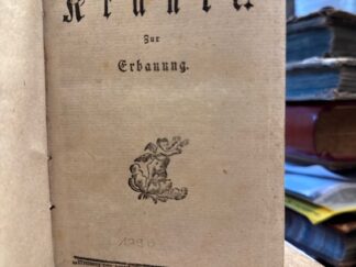 <b>o.A.</b><br />Unterhaltungen für Kranke : Zur Erbauung.
