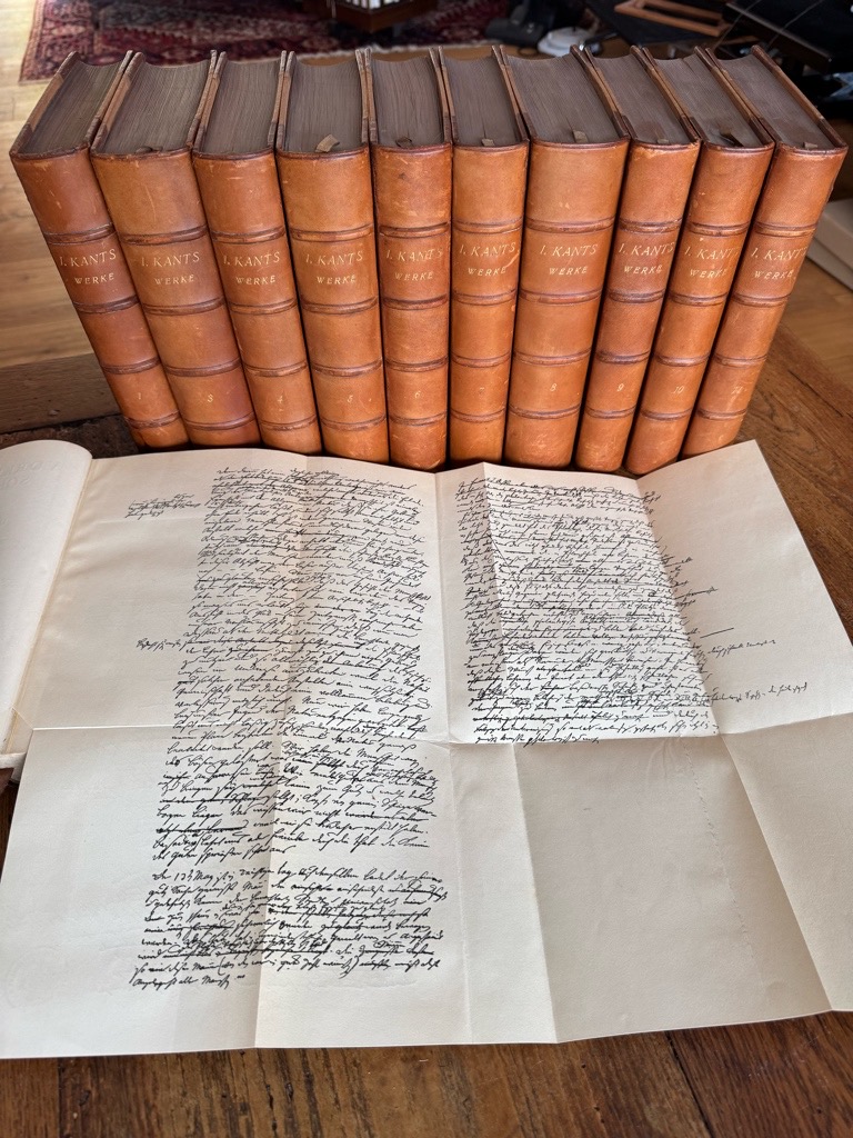 <b>Kant, Immanuel und Ernst Cassirer.</b><br />Werke (und Briefe). Herausgegeben von Ernst Cassirer.