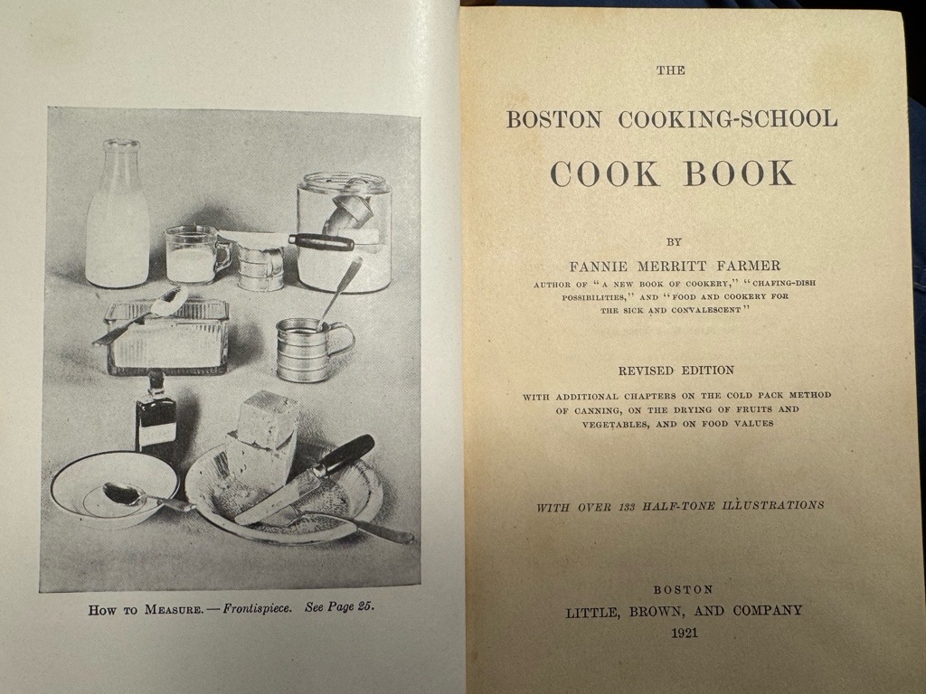 <b>Merritt Farmer, Fannie.</b><br />The Boston Cooking-School Cook Book. – Bild 2