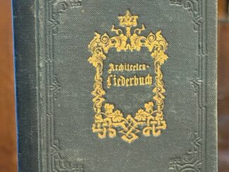 <b>Verein Motiv (Hg.).</b><br />Architecten Liederbuch. Herausgegeben von dem Verein "Motiv".