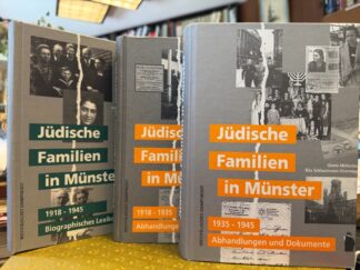 <b>Möllenhoff, Gisela und Rita Schlautmann-Overmeyer.</b><br />Jüdische Familien in Münster 1918 - 1945 (vollständig in 3 Bänden). Teil 1: Biographisches Lexikon; Teil 2,1: Abhandlungen und Dokumente 1918 - 1935; Teil 2,2: Abhandlungen und Dokumente 1935 - 1945. Im Auftrag der Stadt Münster, der Gesellschaft für Christlich-Jüdische Zusammenarbeit Münster, des Institutum Judaicum Deltzschianum der Westfälischen Wilhelms-Universität hrsg. von Franz-Josef Jakobi, Susanne Freund, Andreas Determann und Diethard Aschoff.