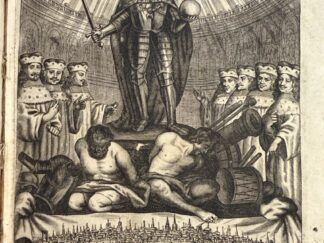 <b>Perez, Antonio und Hulderich von Eyben.</b><br />Perezius Augmentatus Id est, Cl. V Ant. Perezi I.C. S.C. & R. Maiestatis Consiliarii. In Academia Lovaniensi Legum Antecessoris Praelectiones In XII. Libros Codicis Iustiniani Imp. : Observatis Hac Editione Maxime Utilissimis ex Iure practico, publico & Camerali, quibus aliae editiones hactenus caruere, locupletatus / Auctore Hulderico Eybenio ICto. [abweichender Titel: Kupfert.: Ant. Perezi[i] I.C. Praelectiones In Codicis Iustin Libros XII Cum Notis Huld. Eybenii IC.]