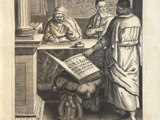 <b>Meier, Justus, Johann Bechthold und Johann Otto Tabor.</b><br />Collegium Argentoratense, totius iurisprudentiae absolutum systema exhibens] Justi Meieri JCti. Collegivm Argentoratense Totius Jurisprudentiæ absolutum systema exhibens : Adnotationibus Johannis Ottonis Taboris JCti ... & aliorum doctorum virorum, itemque endoxorum Meierianorum, ac indicis accessione locupletatum, atque in Tres Tomos distributum / Studio & opera Johannis Bechtoldi U. J. Doctorandi. Tomus rimus et secundus.