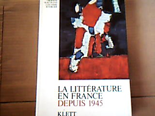 <b>Bersani, J. u.a.</b><br />LA Litterature en frace depuis 1945