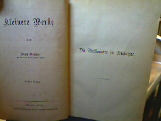 <b>Kleutgen, Jospeh.</b><br />Kleinere Werke.
