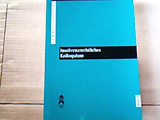 <b>Otto Brenner Stiftung.</b><br />Insolvenzrechtliches Kolloqium der Otto Brenner Stiftung 1998