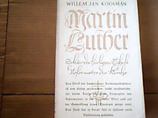 <b>Kooiman, Willem Jan.</b><br />Martin Luther