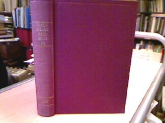 <b>Heuer, Hermann u.a. (Hg.).</b><br />Shakespeare Jahrbuch. Bd. 92/1956.