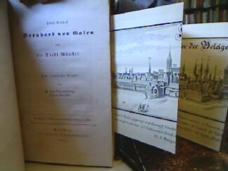 <p class="headtitle">Galen</p><b>Schaumburg, Ernst von.</b><br />Fürst-Bischof Bernhard von Galen und die Stadt Münster.