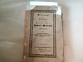 <b>Wiens, Eberhard.</b><br />Beiträge zur Geschichte des Münsterschen Schul-Wesens