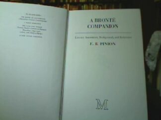 <p class="headtitle">Bronte</p><b>Pinion, F.B.</b><br />A Bronte Companion.