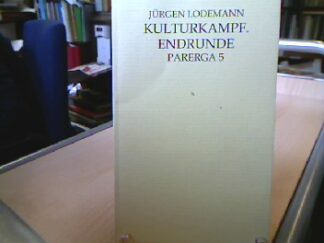 <b>Lodemann, Jürgen.</b><br />Kulturkampf : Endrunde oder: Arbeitslos, aber voll verkabelt.